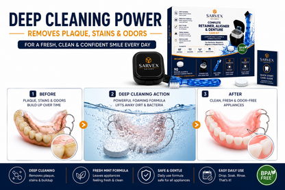 Complete Retainer, Aligner & Denture Care Kit