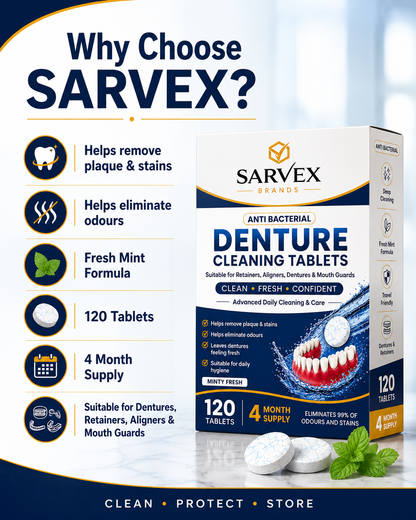 120 Denture Cleaning Tablets