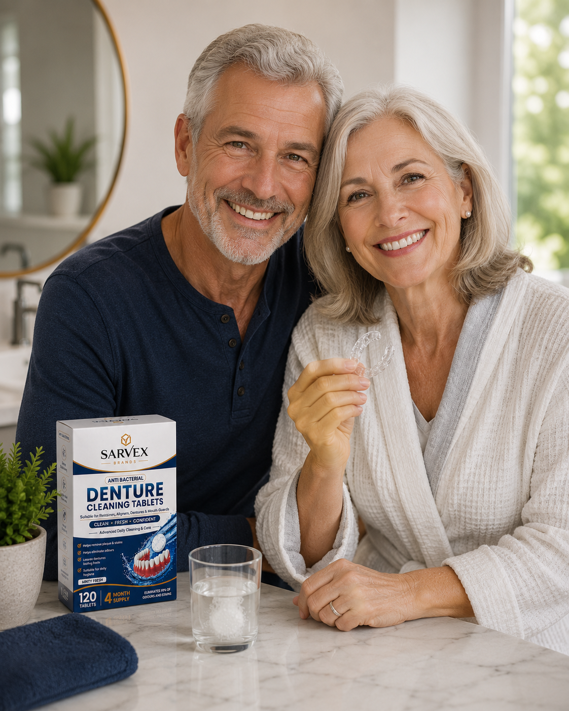 120 Denture Cleaning Tablets