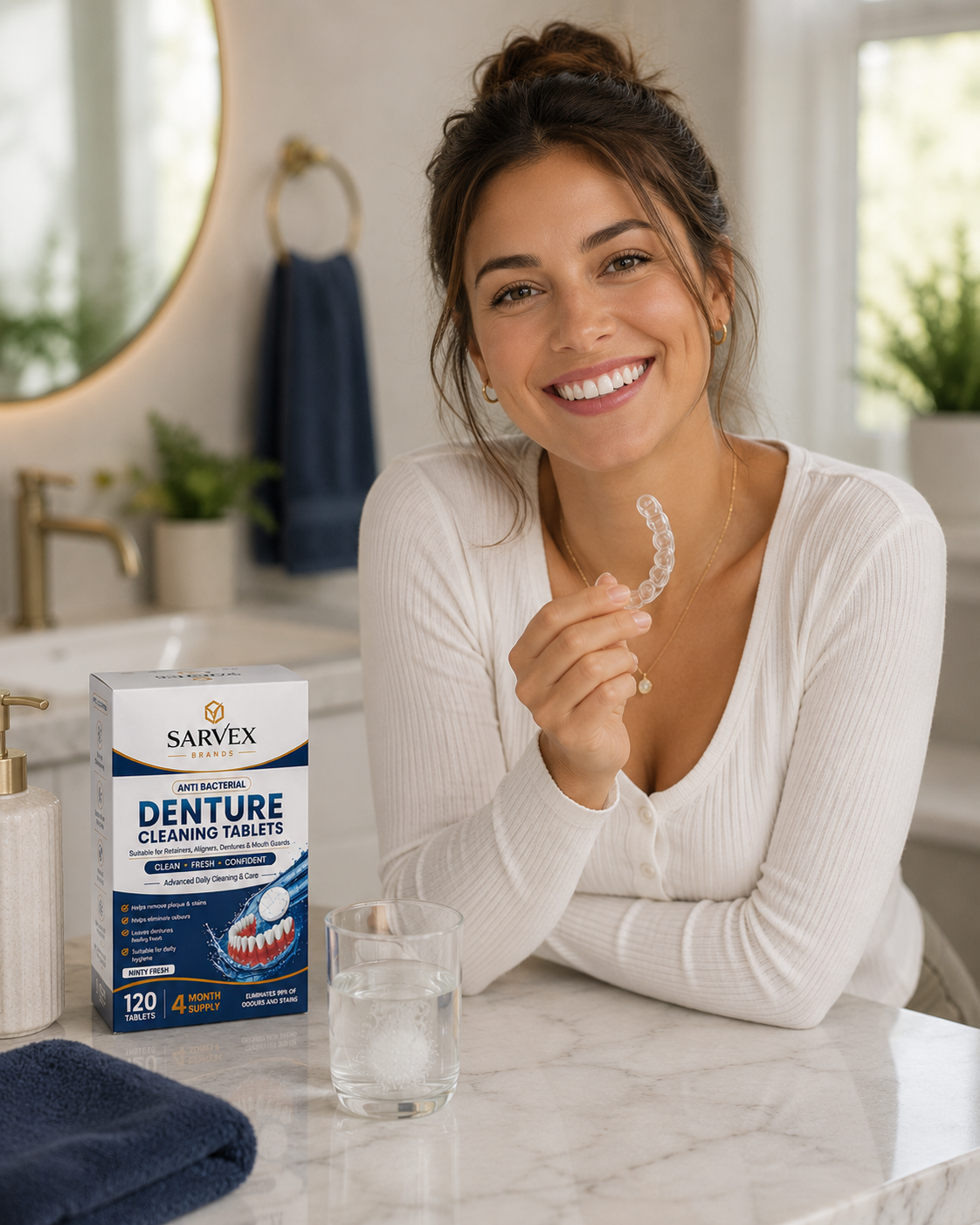 120 Denture Cleaning Tablets