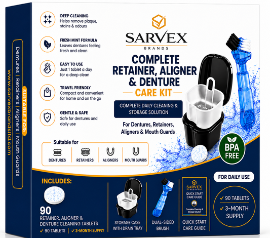 Complete Retainer, Aligner & Denture Care Kit
