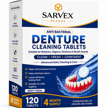 120 Denture Cleaning Tablets
